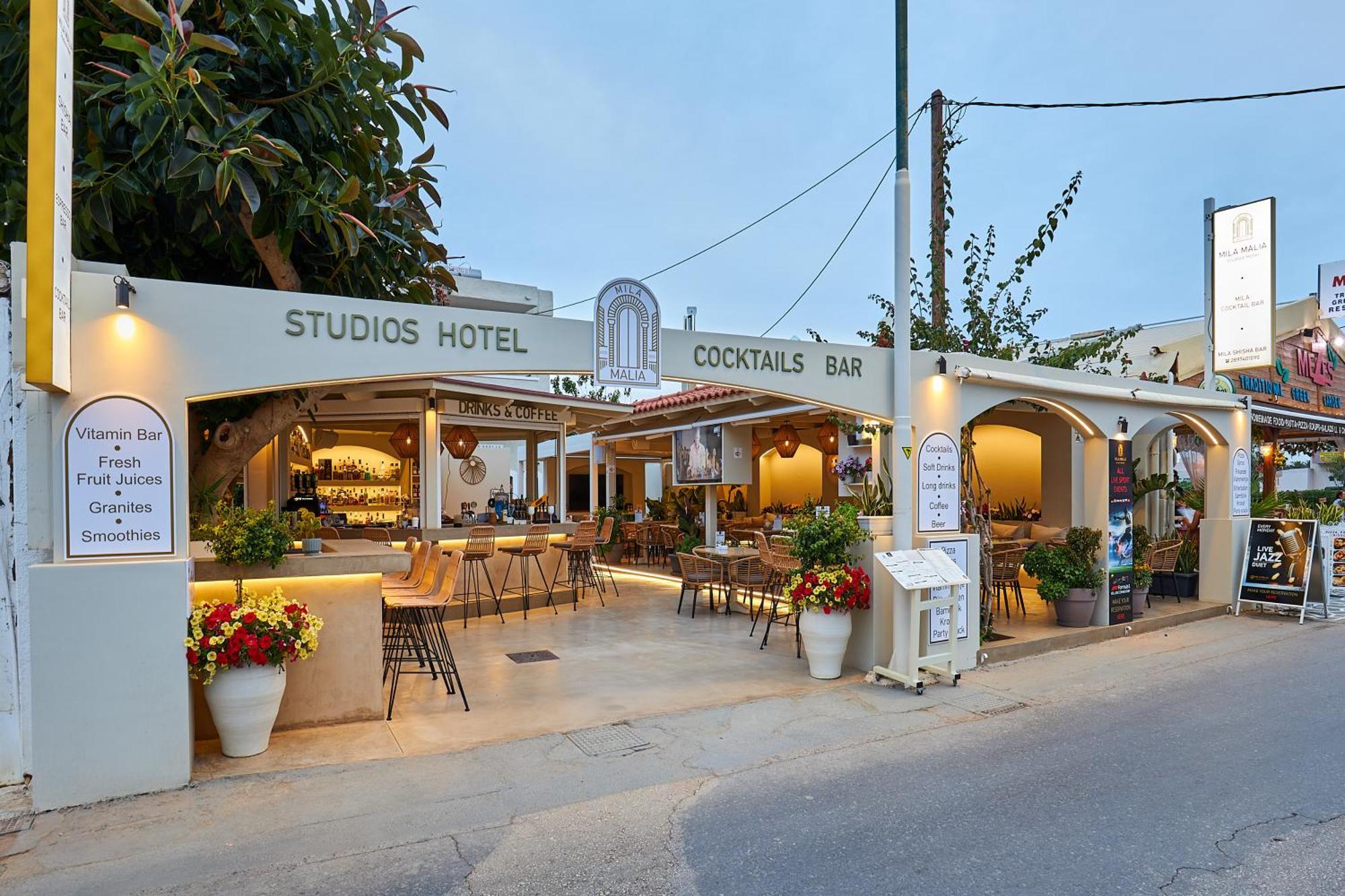 Mila Malia Studios Hotel Eksteriør bilde